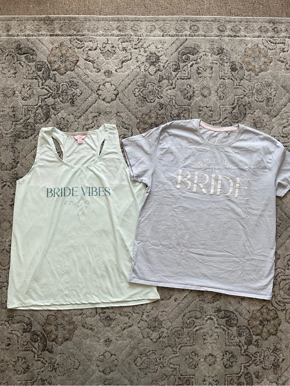 BRIDE Vibes Short Sleeve Tee & Tank Set